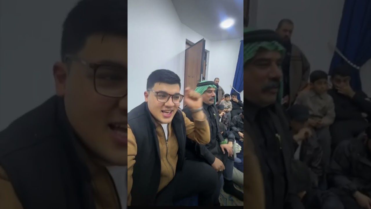 المداح السيد محمود الطربولي في بيت السيد عبد القادر الطربولي 