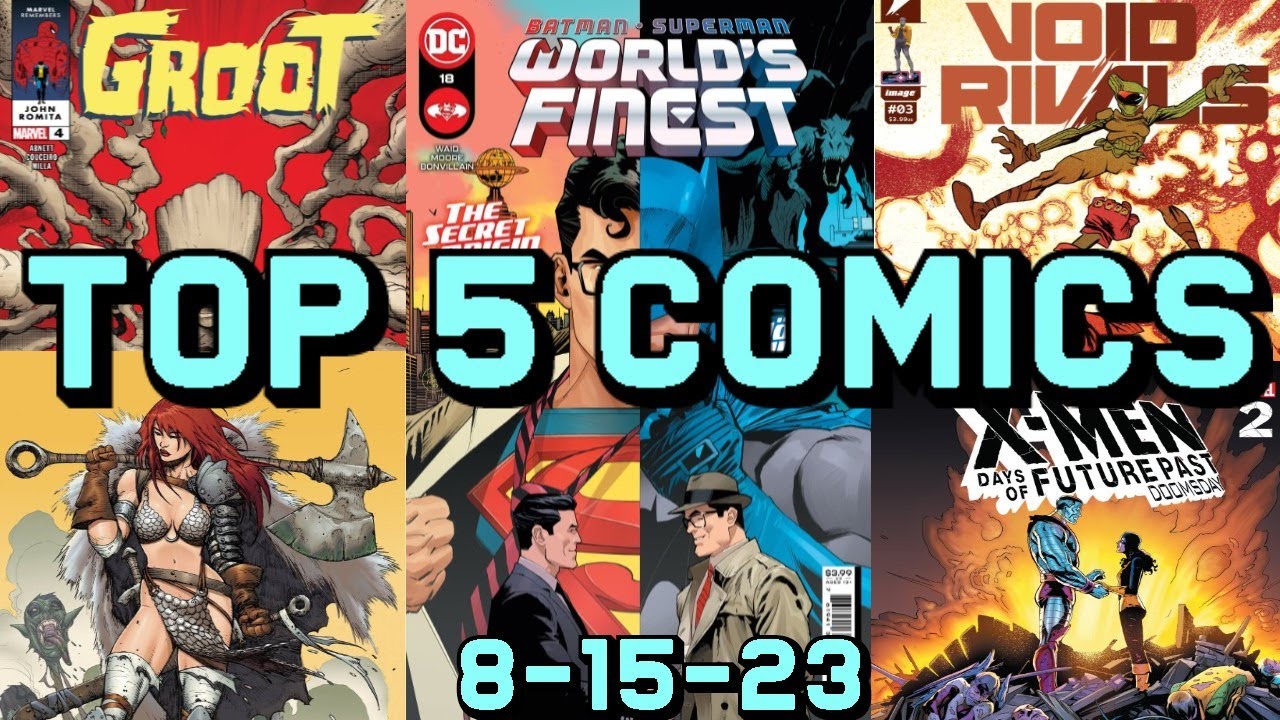 Top 5 Most Anticipated Comic Books | 8-15-23