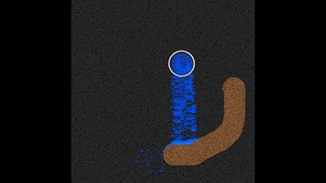 Liquid Simulation using Cellular Automata