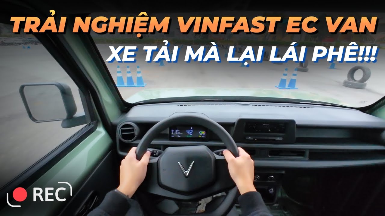 [POV] Lái thử VINFAST EC VAN - Xe tải cỡ nhỏ lái vui nhất!