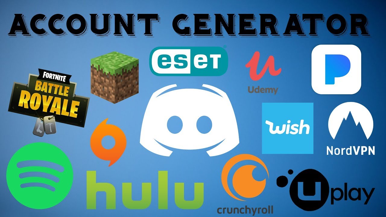 Discord Account Generator Free 2019 Youtube - account generator roblox 2019