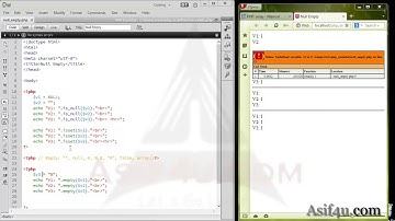 PHP and Mysql Essential Bangla 23 Understanding NULL and Empty