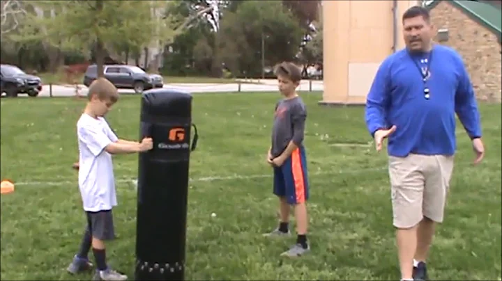 Youth Football Line Blocking Drills