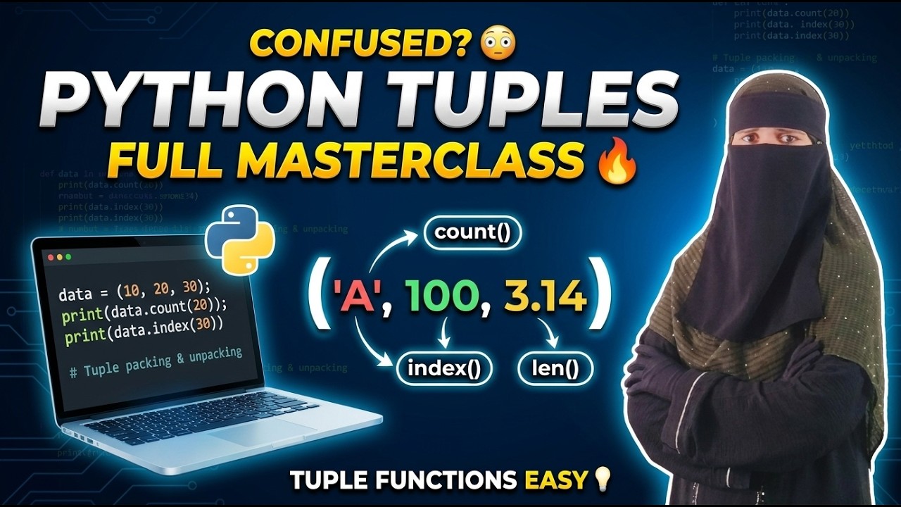 Python Tuple Masterclass 🔥 | Tuple Functions Explained! - YouTube