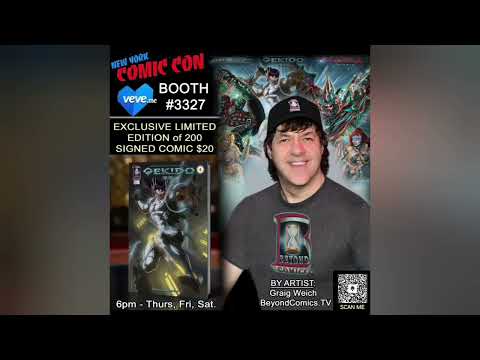 NYCC NY COMIC-CON EXCLUSIVE AUTOGRAPH SIGNING VeVe Comic Book Artist Graig Weich Art Day 1 2 3
