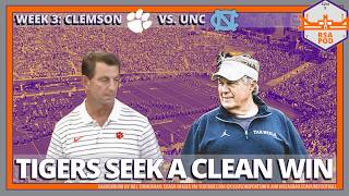 Clemson's Crucial Test: Will UNC Upset Dabo Swinney in CFB Week 3