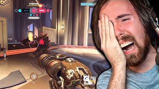 Asmongold loses it playing Overwatch 2