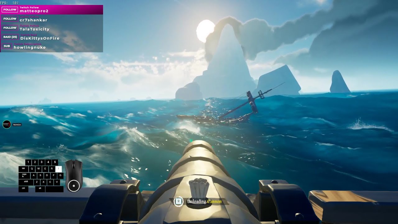 Sea of Thieves | How to sink a sloop at a FOTD - YouTube