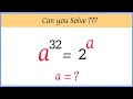 Germany  l Nice Exponential Maths Problem  l Maths Olympiad  Find l #maths