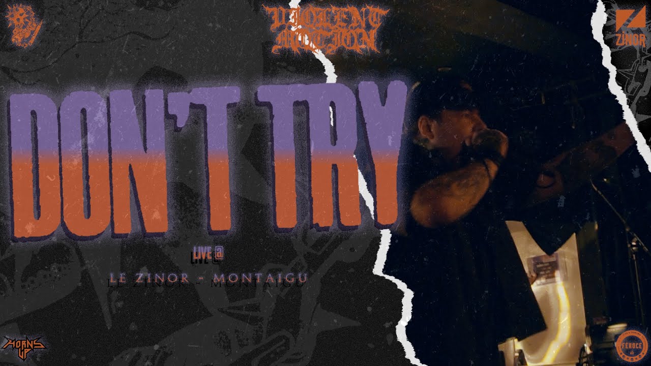 DON'T TRY - LIVE @LE ZINOR - MONTAIGU - HD - [FULL SET - RAW SHOT] 24/03/2024