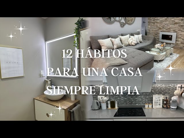 Cómo limpiar MENOS: 10 claves de limpieza minimalista para limpiar sin  cansarte (con vídeo)