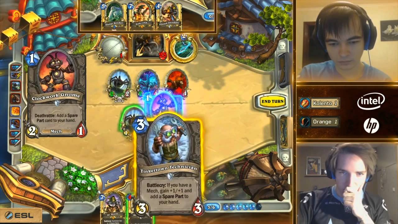 Cloud 9 Kolento vs Team Darkstar Orange | Round of 16 | ESL Hearthstone Legendary Series - Katowice