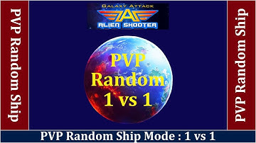 Galaxy Attack: Alien Shooter I PVP 1 vs 1 With Random Ship With New Updates | By Apache Gamers