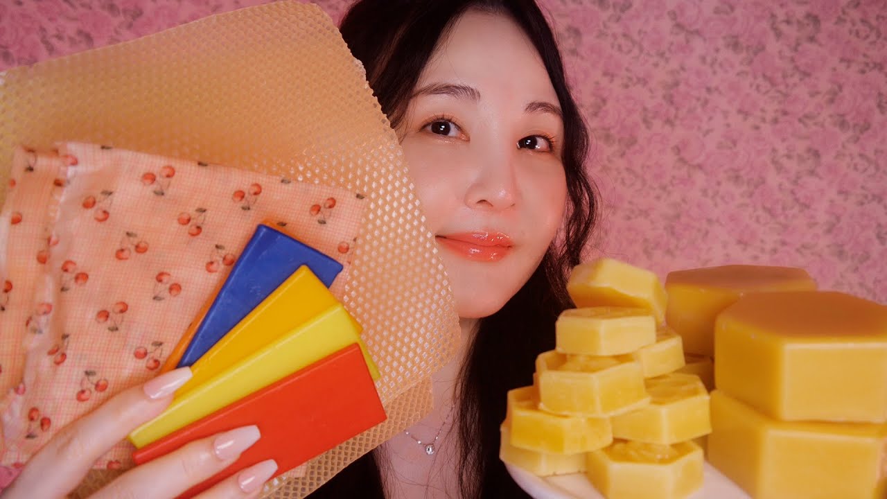 🐝 밀랍이라 쓰고 극락이라 읽는다｜끈적한 밀랍 소리 모음 ASMR