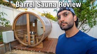 Redwood Outdoors Sauna Review (Barrel Sauna Setup)