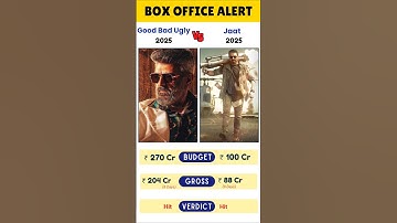 Good Bad Ugly vs Jaat Box Office Clash | Ajith Kumar vs Sunny Deol