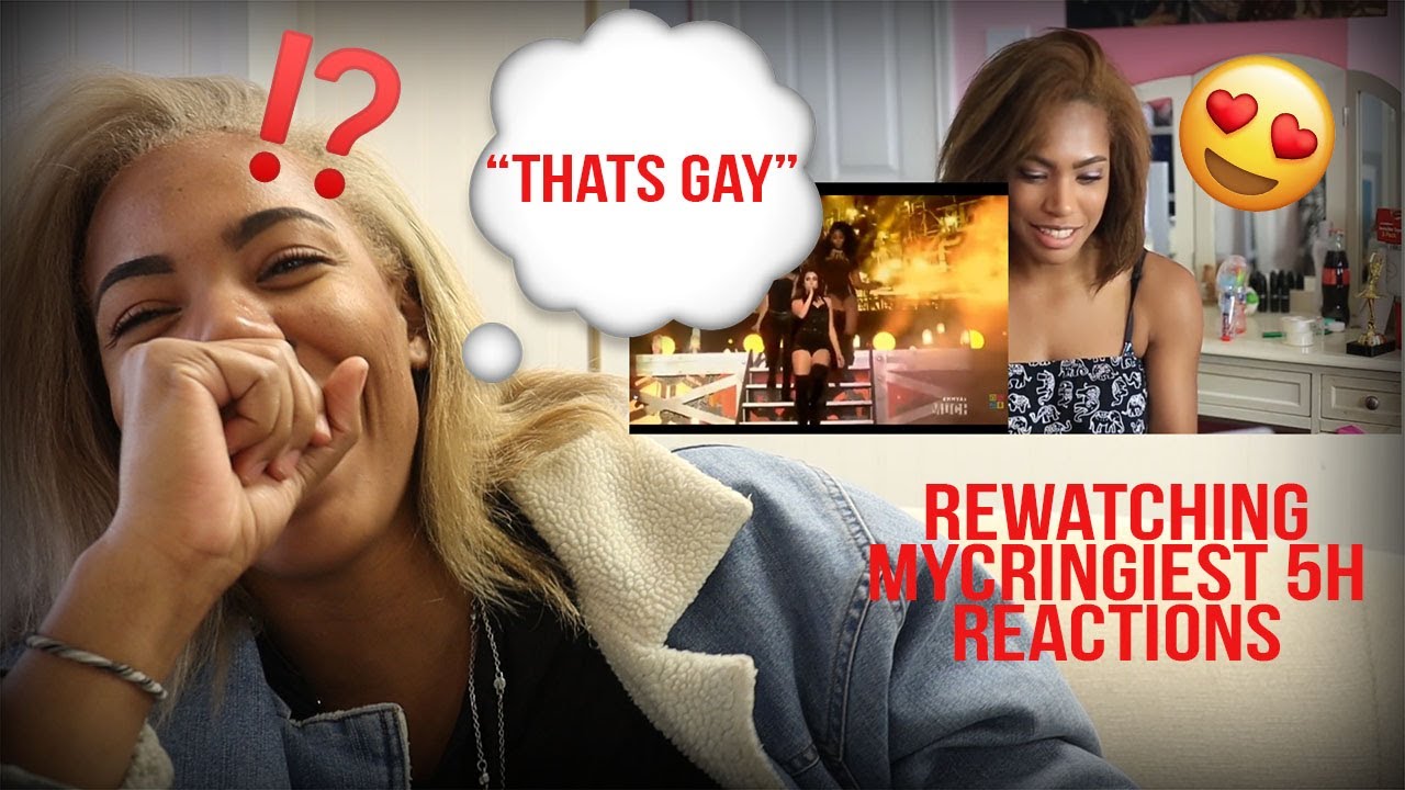 Reacting to My Old Alex Can Do That Fifth Harmony Videos