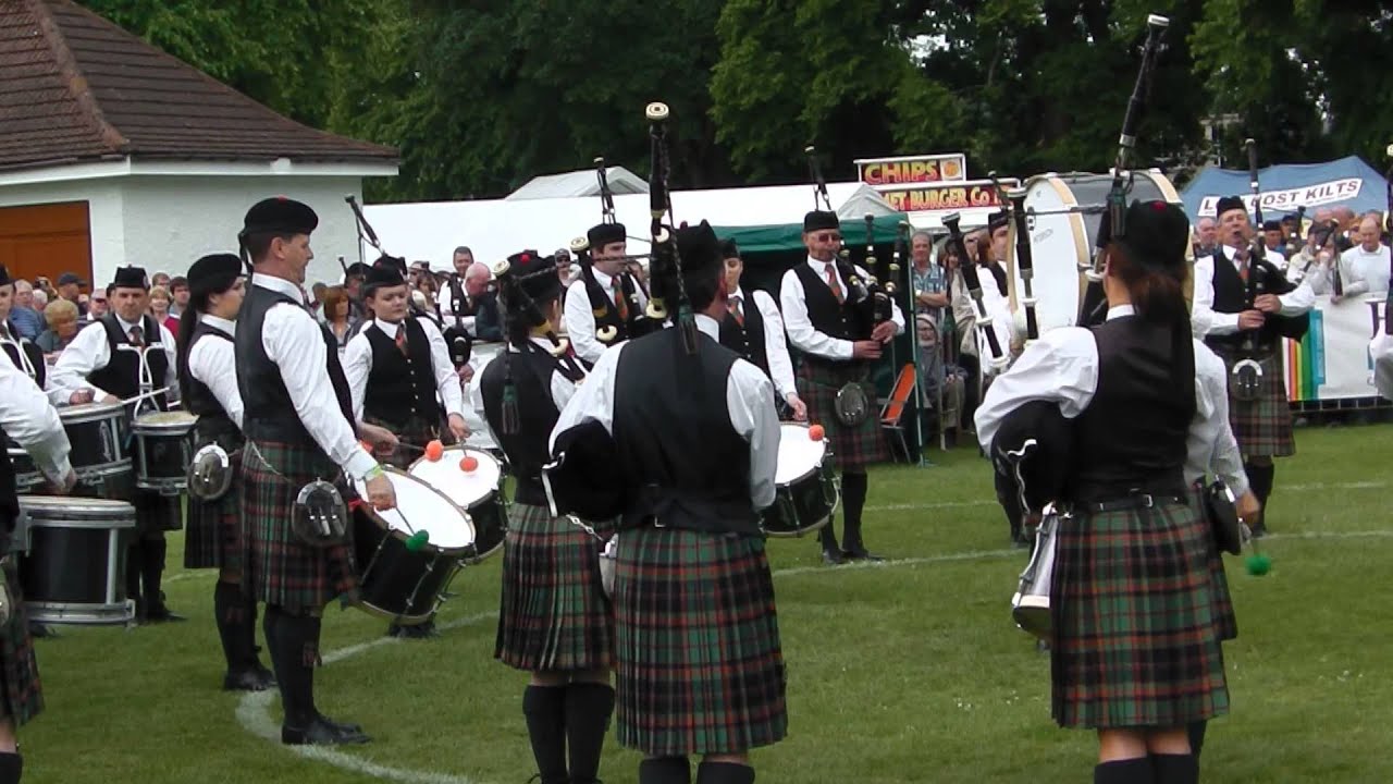 Buchan Peterson Pipe Band European Pipe Band Championships Forres