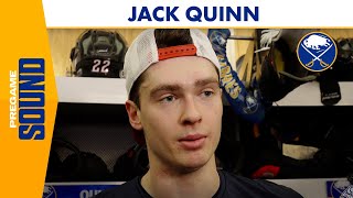 "I Feel 100%. Ready To Go" | Jack Quinn Returns to Sabres Lineup