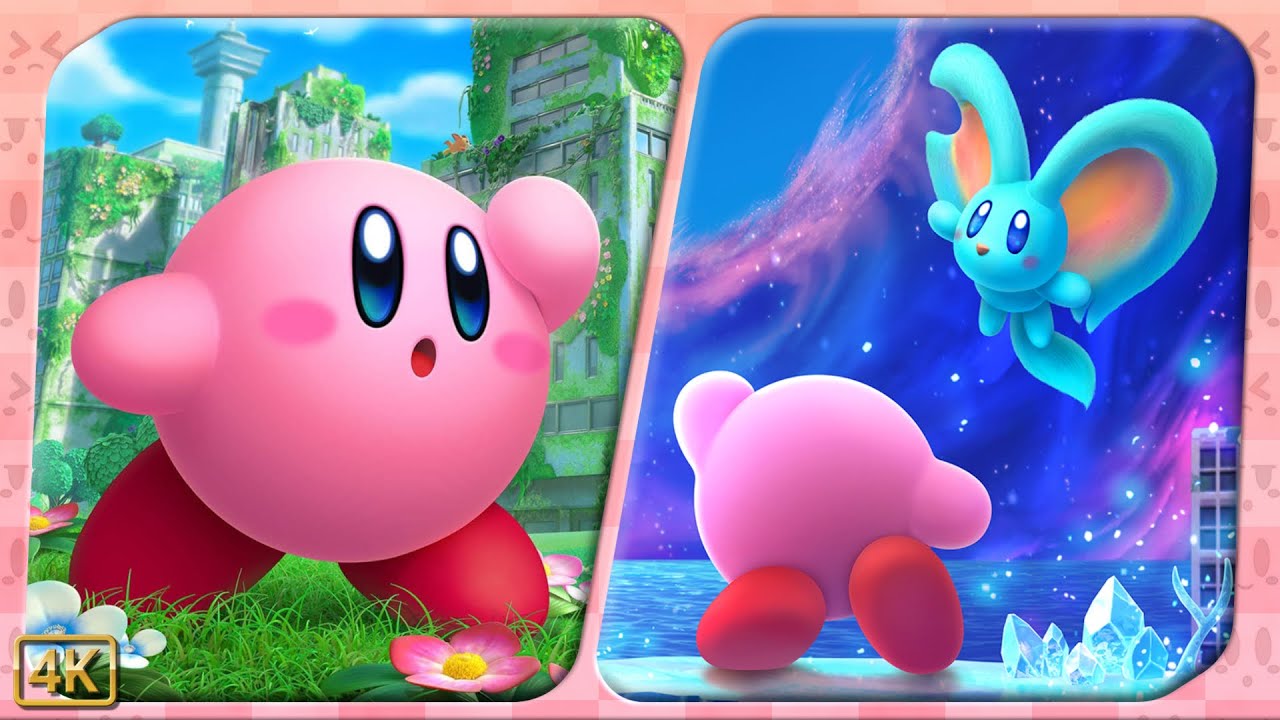 Kirby and the Forgotten Land + Star-Crossed World for Switch 2 ⁴ᴷ Full Playthrough 100%