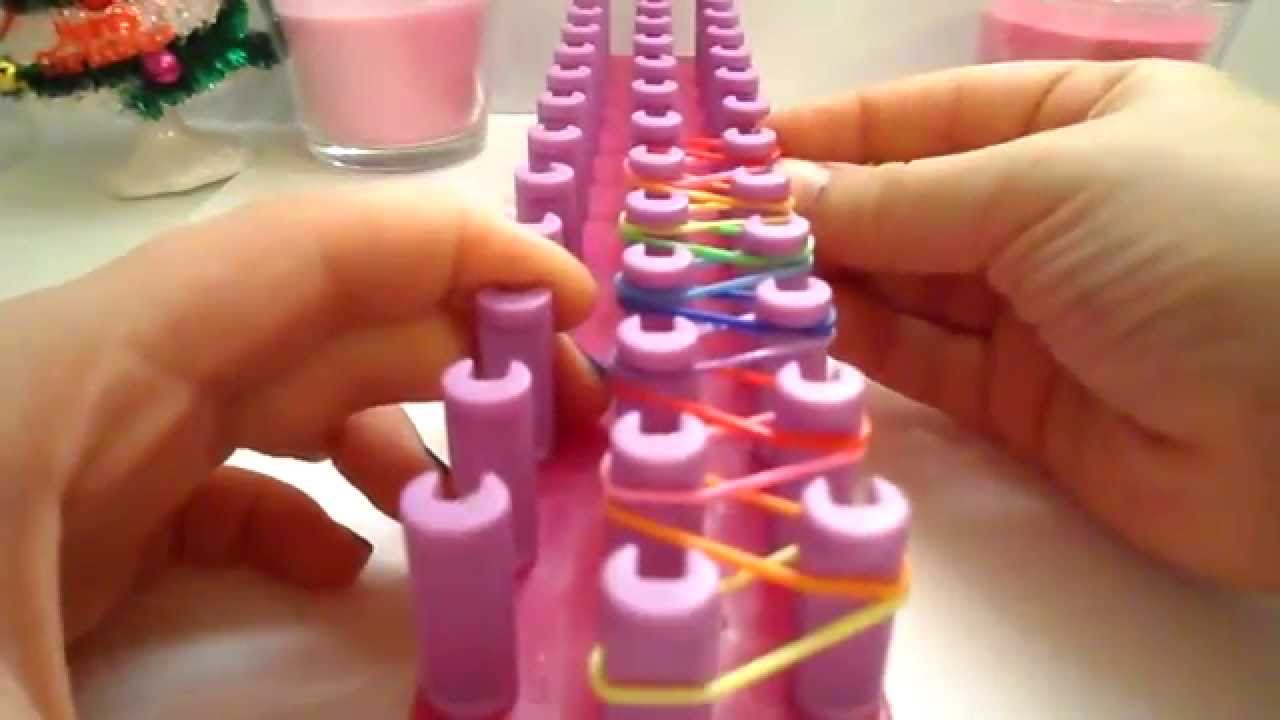 Come realizzare una CATENELLA di ELASTICI - Con Telaio