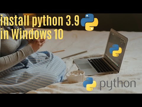 How to install python 3.9 in Windows 10