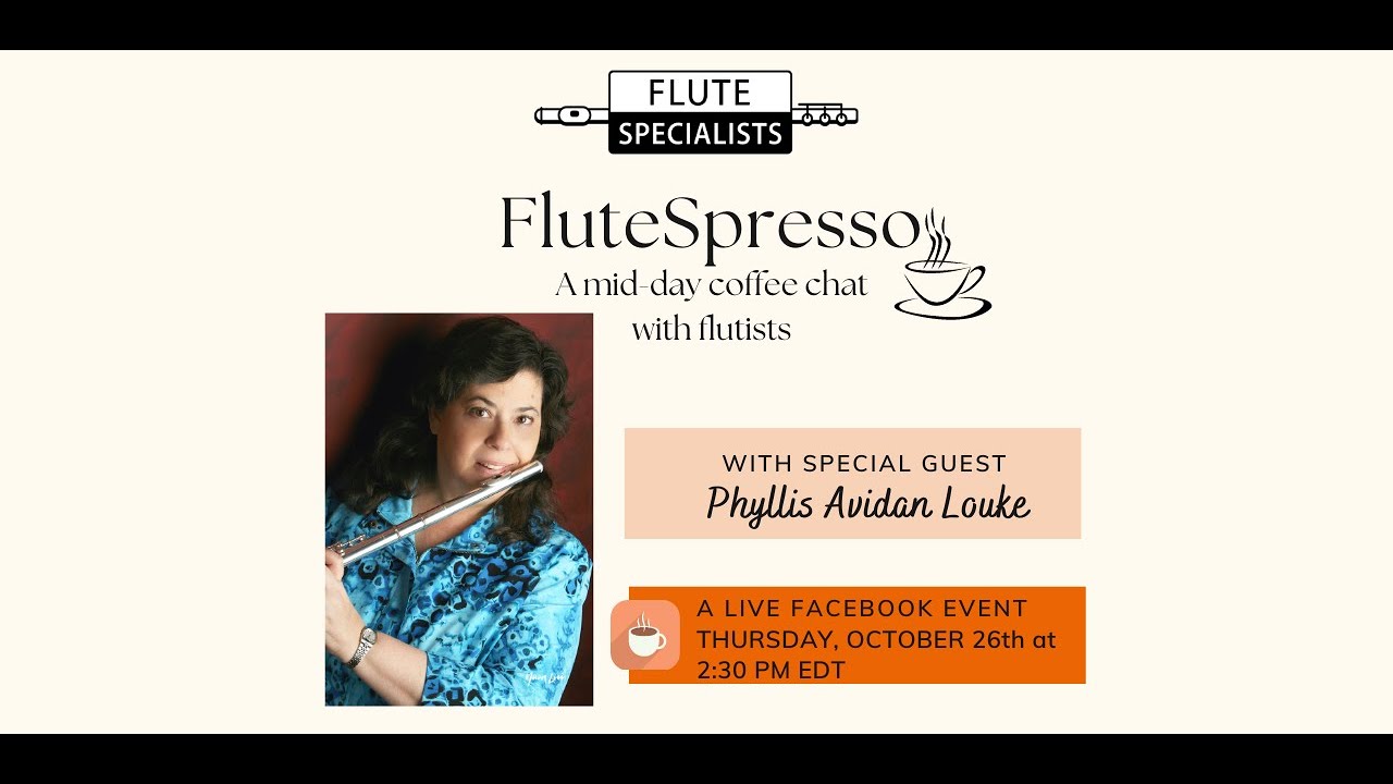 FluteSpresso Episode 33 with Phyllis Avidan Louke