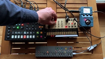 [4K] Arps in the Alps - Volca Keys, OP-Z, Ableton, Elektron Digitone