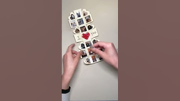 DIY gift idea , photo cube #giftideas #diy  #photogifts #tutorial #diygift #asmr