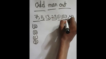 ODD MAN OUT🧐🧐 #math #mathshorts #mathlearn #ytshort #shorts #tricks #viral #dineshsir #IMPORTANT