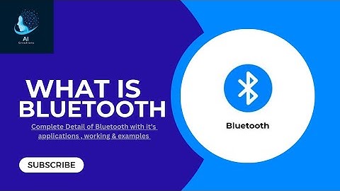 What is Bluetooth ? 🎬 || Complete Detail || #bluetooth ||  Ai Creations