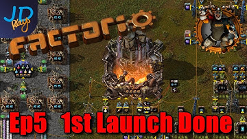 Ep5 1 Launch done Many more to go! ⚙️ Factorio SubX ⚙️ Gameplay, Lets Play