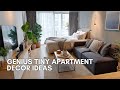 Genius Tiny Apartment Decor Ideas That Balance Functionality, Comfort, and Modern Style