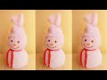 Diy snowman ☃️ // how to make snowman Christmas ☃️☃️🎄#snowman