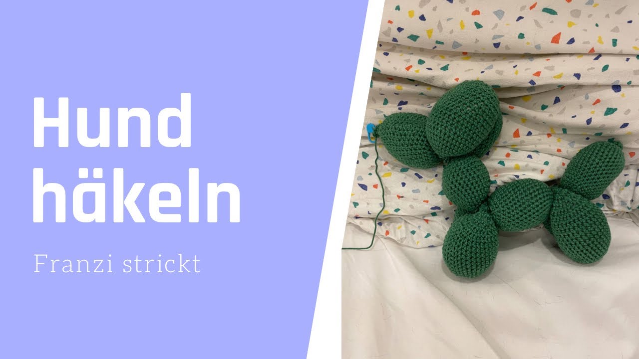 Luftballon Hund häkeln
