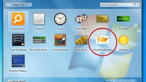 Windows 10, 8, 7 Desktop Clock & Gadgets [100%]