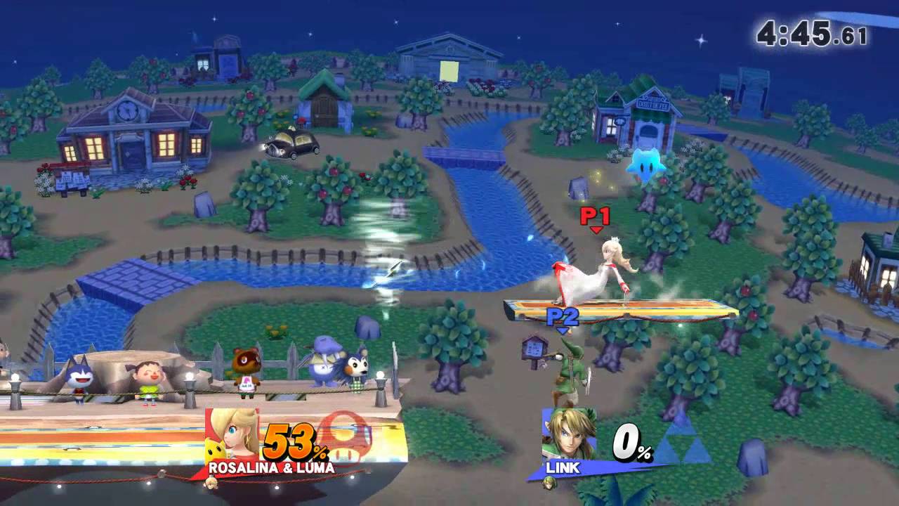 Nimious (Rosalina and Luma) Vs. Arrow (Link) SSB4 Friendlies Match 20 super smash bros. characters