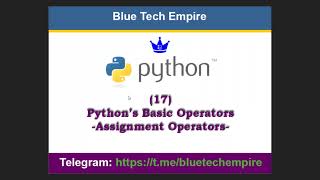 Python Assignment Operators