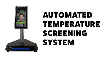 Richtech AATSS V2 AI Temperature Screening System - Demo & Interfaces