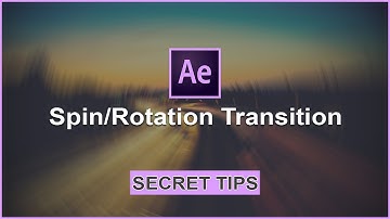 Smooth Spin Rotation Transition In Adobe After effects Cc   New Tutorial 2018
