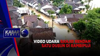 Video: Floodwaters Inundate a Hamlet in Rambipuji | KABAR JEMBER