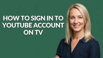 HOW TO SIGN IN TO YOUTUBE ACCOUNT ON TV - Julia
