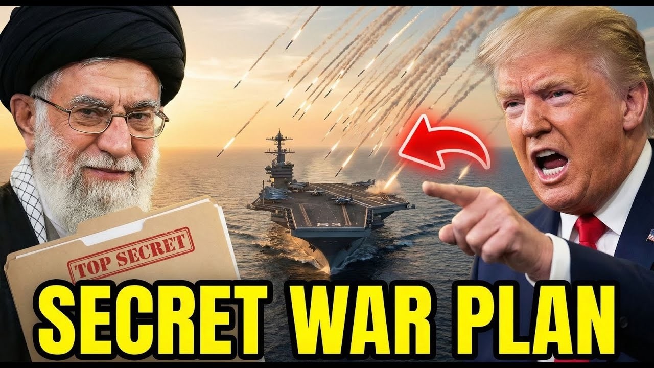 Iran's SECRET War Plan LEAKED — 200+ Missiles Target U.S. Carrier in "FIRST STRIKE" Wave