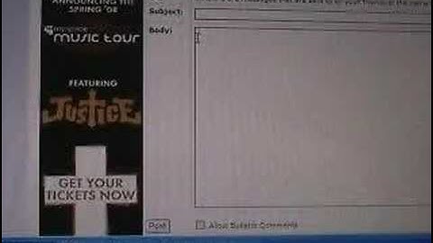 Embedding Myspace Music Player