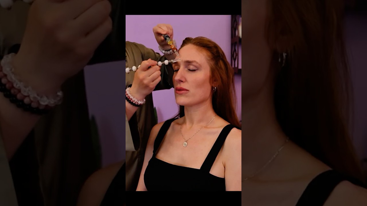 Sending her to another dimension #asmr #reiki