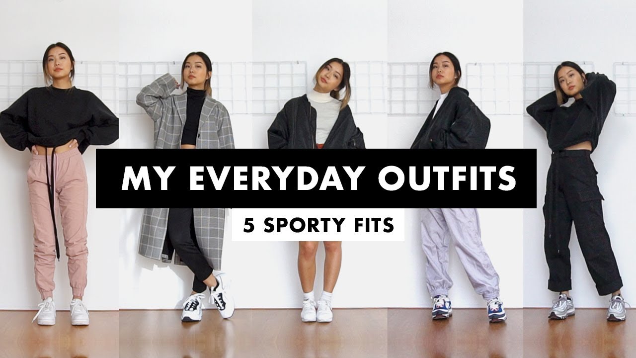 My Everyday Outfits  5 Sporty Fits (pt. 2) 