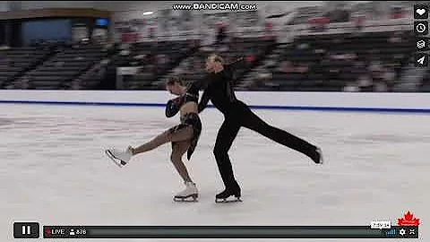 Sasha Fear & George Waddell GBR Snr Rhythm Dance L...