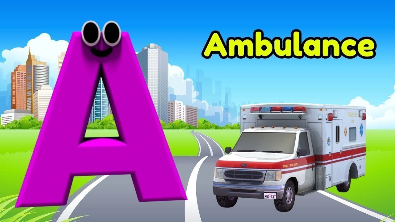 ABC Song Phonics, Transportation Song, ABC Song, Alphabet Educational ...