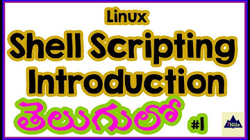 Shell Scripting Introduction In Telugu | Shell Scripting In telugu