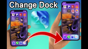 Change Dock Color Based on Wallpaper on iOS 26